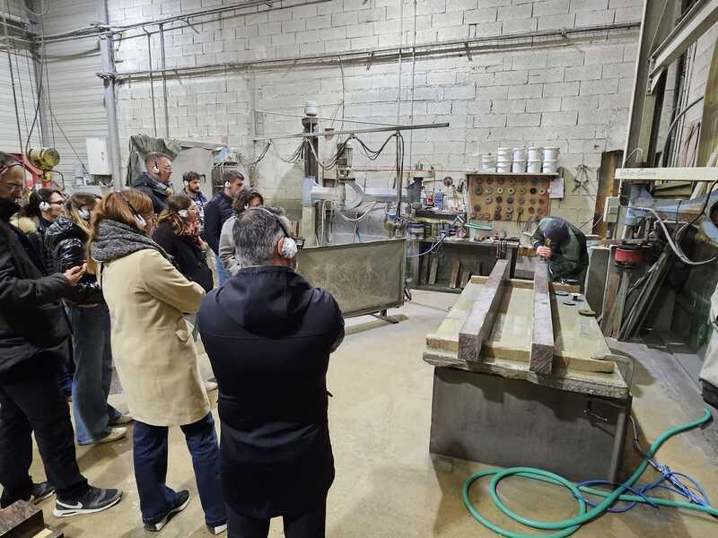 visite atelier de fabrication