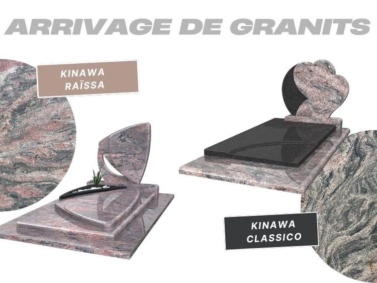 Arrivage de granits du Brésil